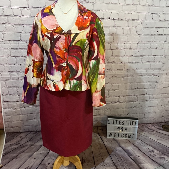 Melanie Lyne party midi skirt size 8 - Picture 4 of 4